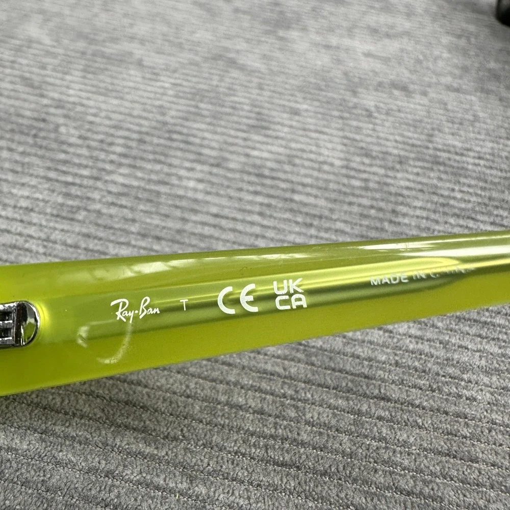 Ray-Ban Xan Sunglasses Lime Green Bio-Based Shield Wrap RB4431 6763/2 120 1N
